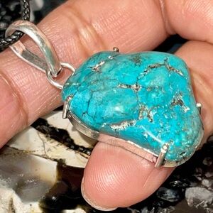 Blister Magnesite Pendant 1 1/2”